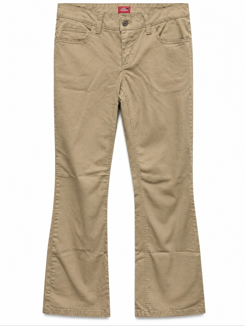 Dickies Women’s Khaki Bootcut Work Pants Size 11 Stretch